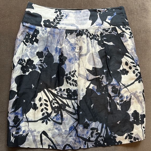 Ann Taylor Linen Silk Skirt - Picture 1 of 12